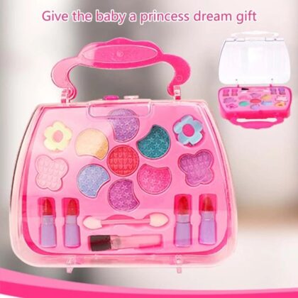 Cosmetics Princess-makeup Box Set – Makeup Beauty Toys For Kids – Make Up Toy For Kids Pretend Play Make Up Set Safety Non-toxic Makeup Kit Toy For Girls In Pakistan-H